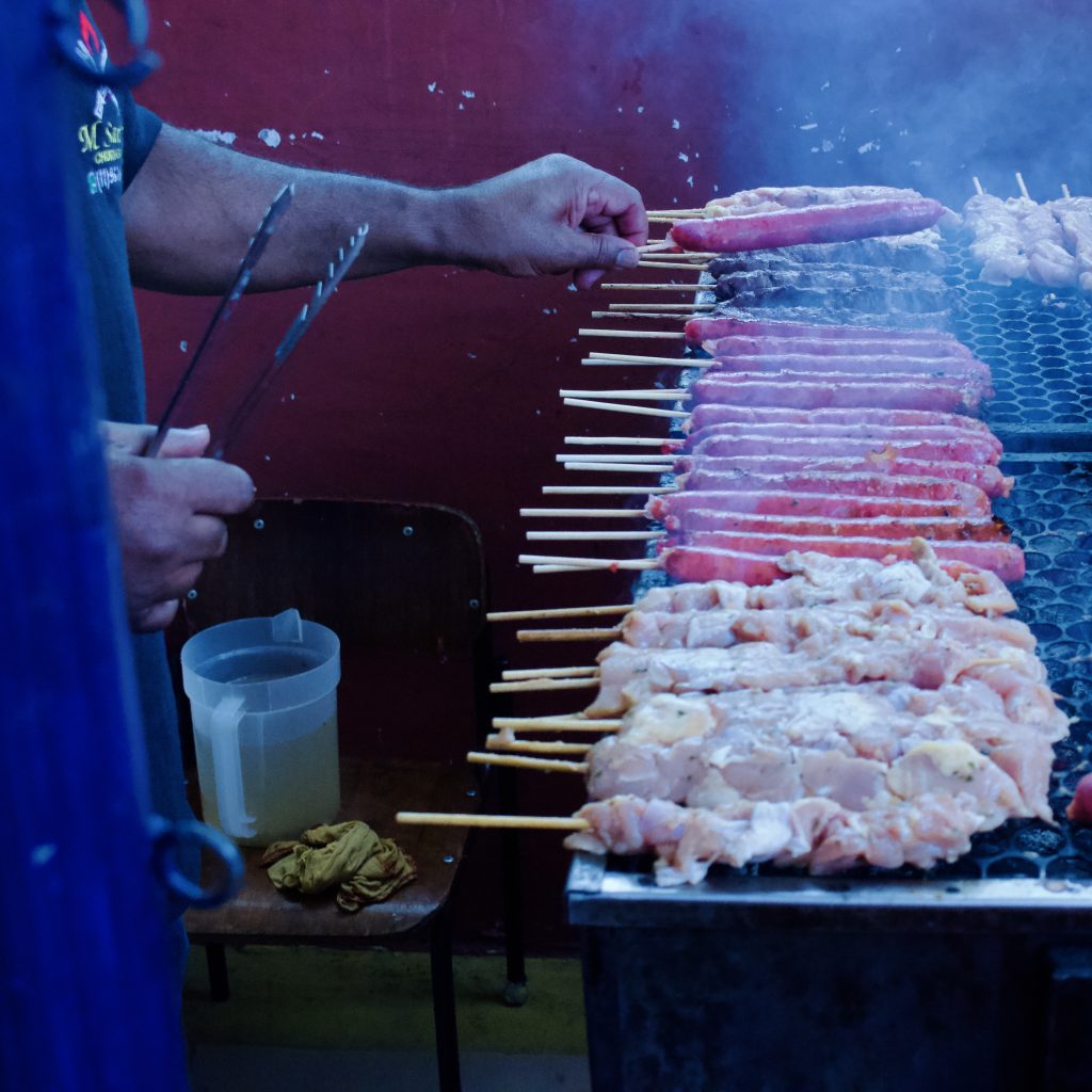 Dia de churrasco no Abrigo Reviver / Foto: Matheus Greff